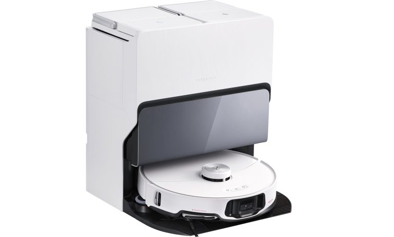 Valkoinen Roborock S8 MaxV Ultra